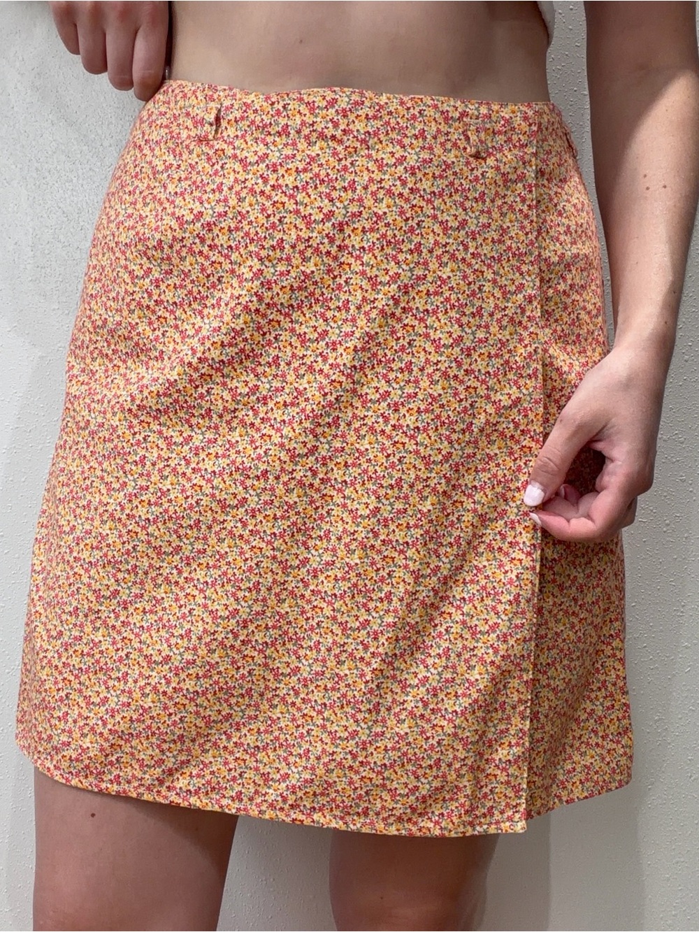 Vintage LizSport Floral Skort